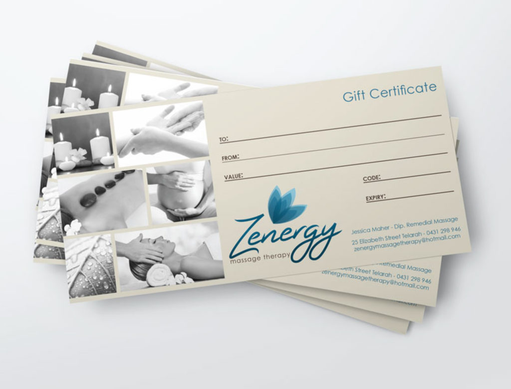 voucher design Logo Design by Prism Design Studio