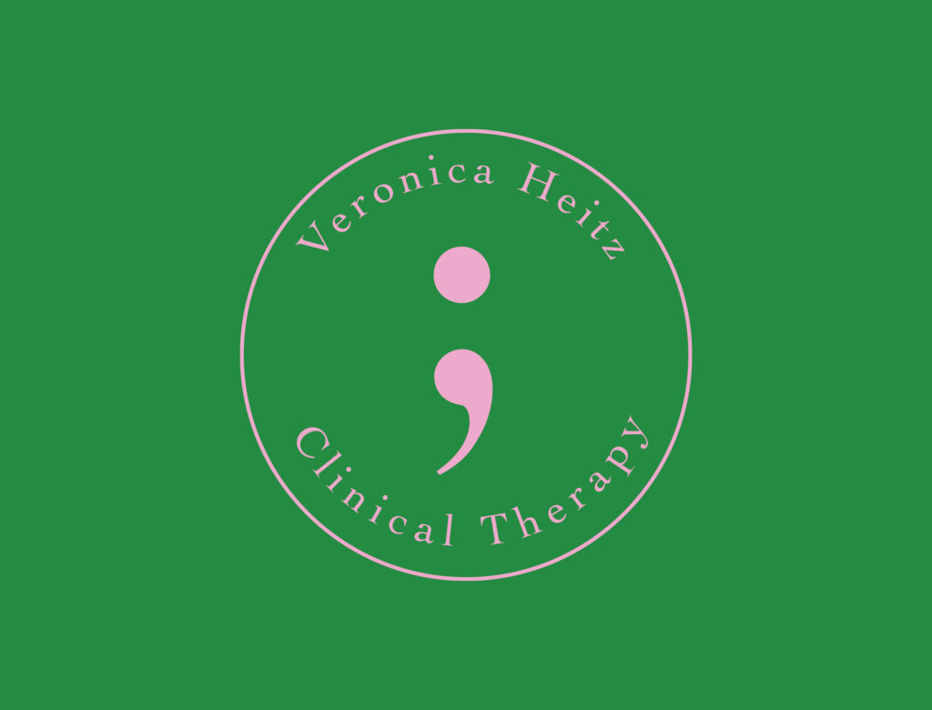 Veronica Heitz Clinical therapy logo Design by Prism Design Studio