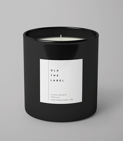 candle labels by prism design studio